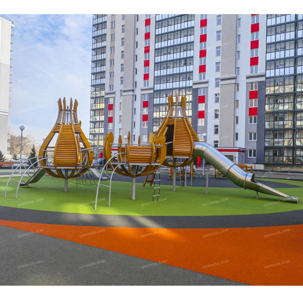 005322 - Детский игровой комплекс «Тюльпаны» - фото пример 1