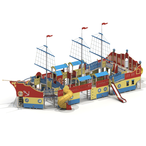 005684 - Детский игровой комплекс «Фрегат» - детальное фото