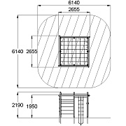 План-схема: 006105 - Детский спортивный комплекс