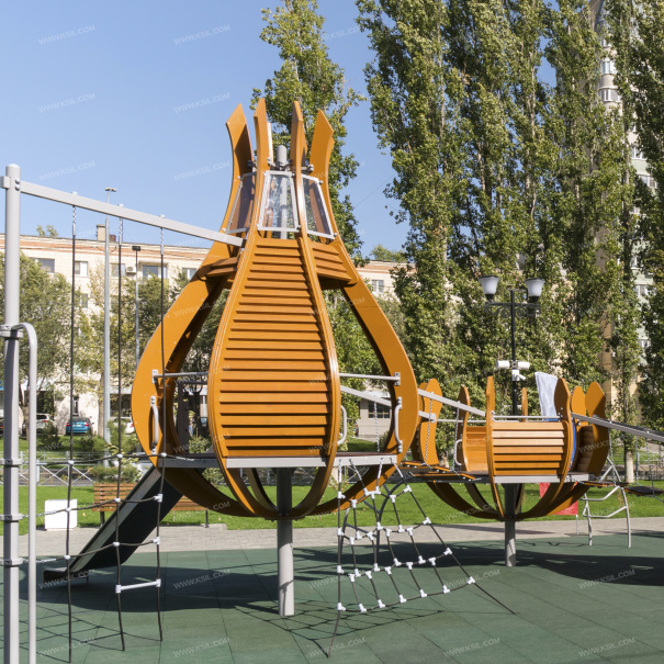 005320 - Детский игровой комплекс «Тюльпаны» - фото пример 5