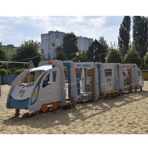 004415 - Детский игровой комплекс «КСИЛ-ЭКСПРЕСС» - фото пример 1