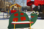 002406 - Скамейка детская «Черепаха» - фото превью 2