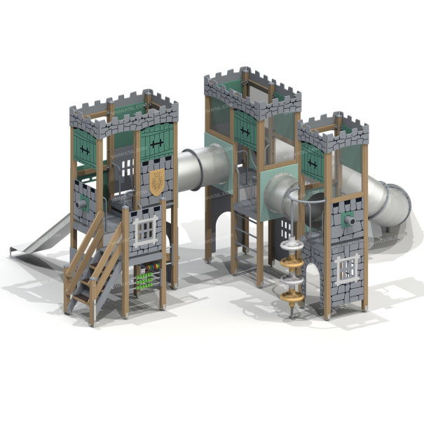 005648 - Детский игровой комплекс «Крепость» - детальное фото