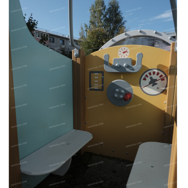 004435 - Детский игровой комплекс «Самолёт» - фото пример 1