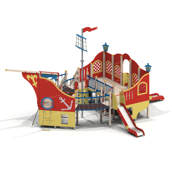 005689 - Детский игровой комплекс «Бриг» - детальное фото