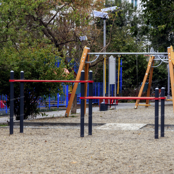 006443 - Брусья двойные, разноуровневые - фото пример 3