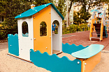 004326 - Домик с песочницей - фото превью 1