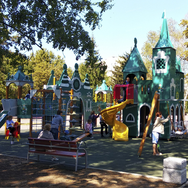 005632 - Детский игровой комплекс «Солнечный город» - фото пример 3