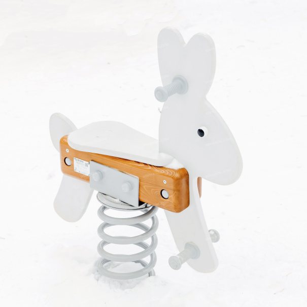 004182 - Качалка на пружине «Зайчик» - фото пример 1