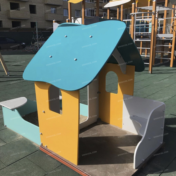 004328 - Домик с песочницей - фото пример 1