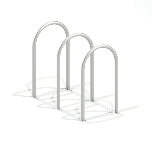 002711 - Стойка для парковки велосипеда оцинкованная - детальное фото