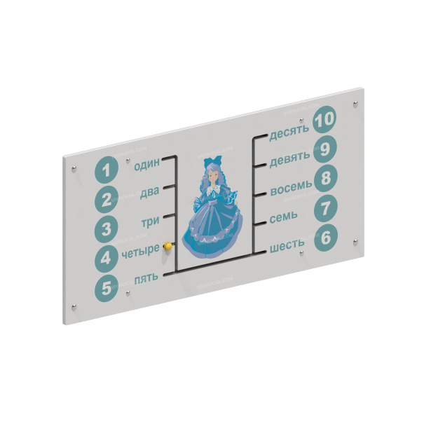 002526 - Игровая панель «Учимся считать с Мальвиной» - детальное фото