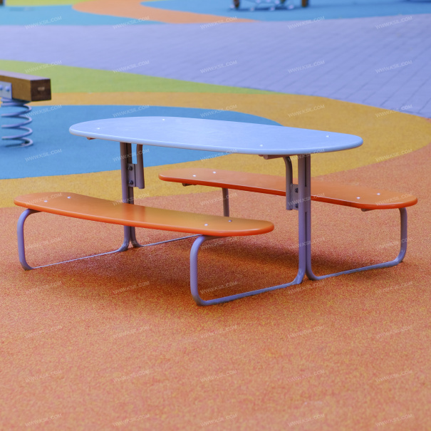 002606 - Стол со скамьями - фото пример 2