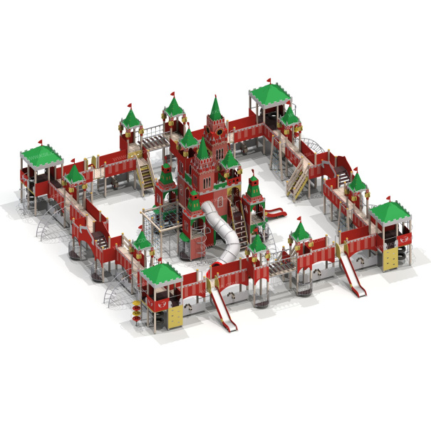005665 - Детский игровой комплекс «Большой Кремль» - детальное фото