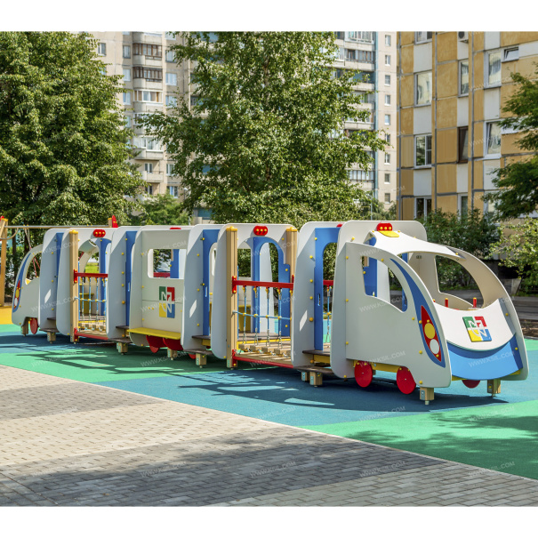 004415 - Детский игровой комплекс «КСИЛ-ЭКСПРЕСС» - фото пример 2