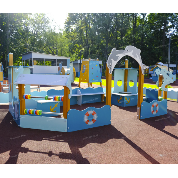 004267 - Песочный дворик «Океан» - фото пример 4