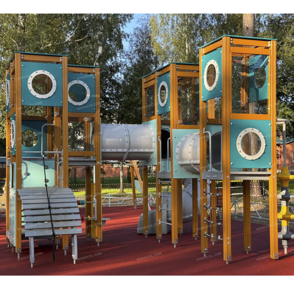 005465 - Детский игровой комплекс - фото пример 6