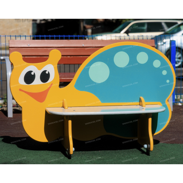 002404 - Скамейка детская «Улитка» - фото пример 2