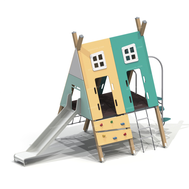 005427 - Детский игровой комплекс «Домики» - детальное фото