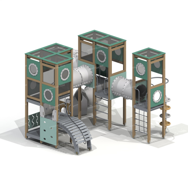 005465 - Детский игровой комплекс - детальное фото