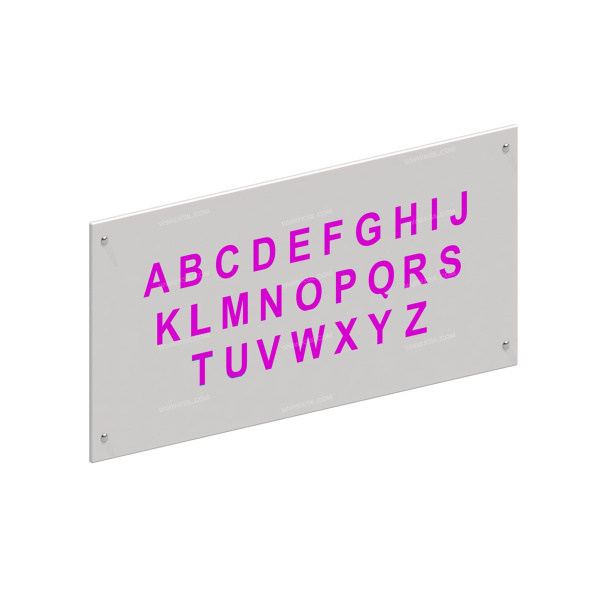 002505 - Игровая панель «Латинский алфавит» - детальное фото