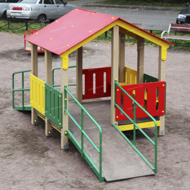 004351 - Манеж с двумя входами - фото пример 2