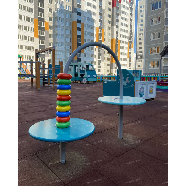 004231 - Игровой элемент «Счеты со столиками» - фото пример 2