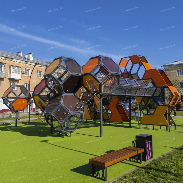 005595 - Детский игровой комплекс «Соты» - фото пример 6