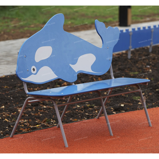 002414 - Скамейка детская «Косатка» - фото пример 1