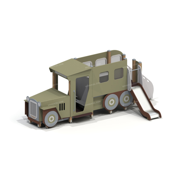 004442 - Детский игровой комплекс «Фургон» - детальное фото