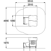 План-схема: 004329 - Домик-беседка