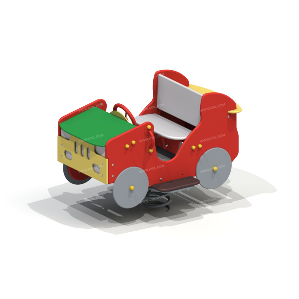 004136 - Качалка на пружине «Кабриолет» - детальное фото