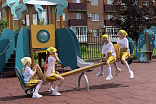 004106 - Качалка-балансир 4-х местная «Большая» - фото превью 5