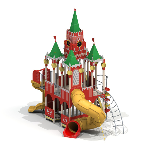 005673 - Детский игровой комплекс «Кремлевские башни»  - детальное фото