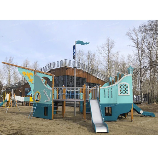 005689 - Детский игровой комплекс «Бриг» - фото пример 1