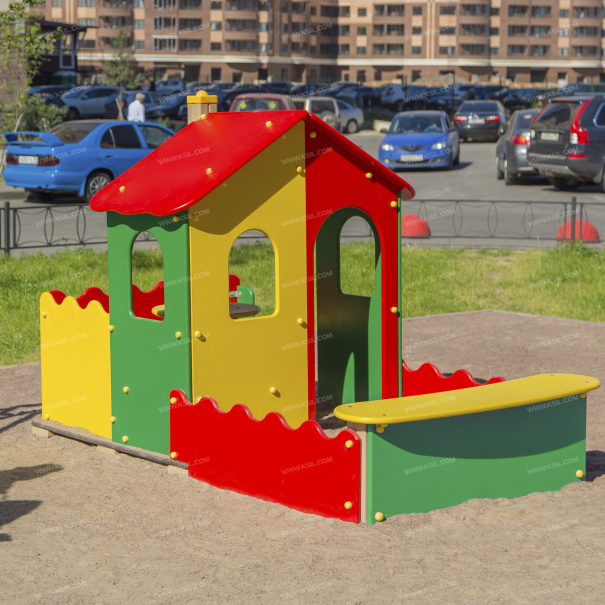 004326 - Домик с песочницей - фото пример 3