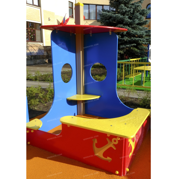 004253 - Песочница «Катерок» - фото пример 1