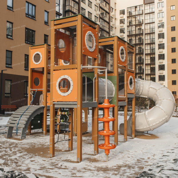 005465 - Детский игровой комплекс - фото пример 3