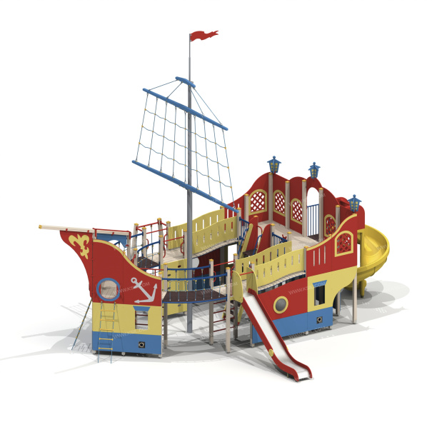 005688 - Детский игровой комплекс «Шхуна» - детальное фото