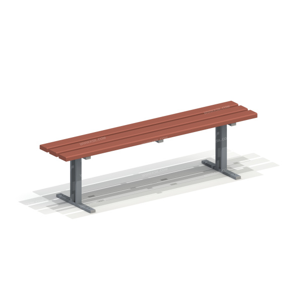 002202 - Скамья садово-парковая - детальное фото