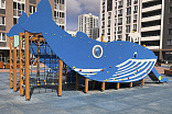 004439 - Детский игровой комплекс «Кит» - фото превью 2