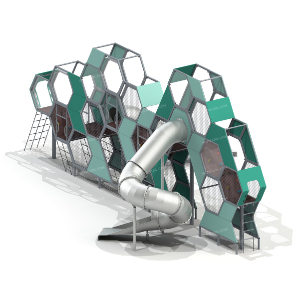 005593 - Детский игровой комплекс «Соты» - детальное фото