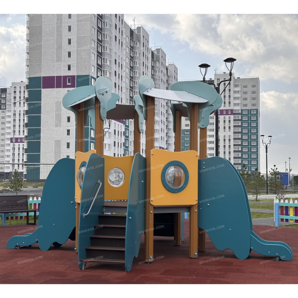 004339 - Детский игровой комплекс - фото пример 1