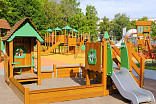 004357 - Песочный дворик с горкой «LARIX» - фото превью 3