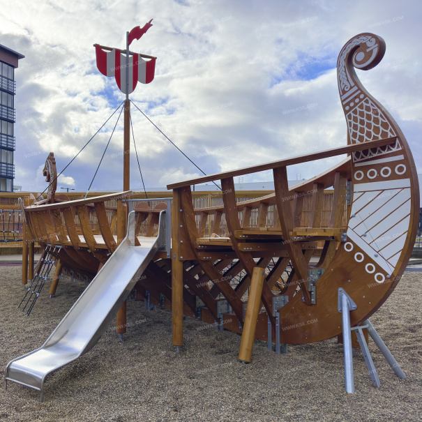 005637 - Детский игровой комплекс «Драккар» - фото пример 1