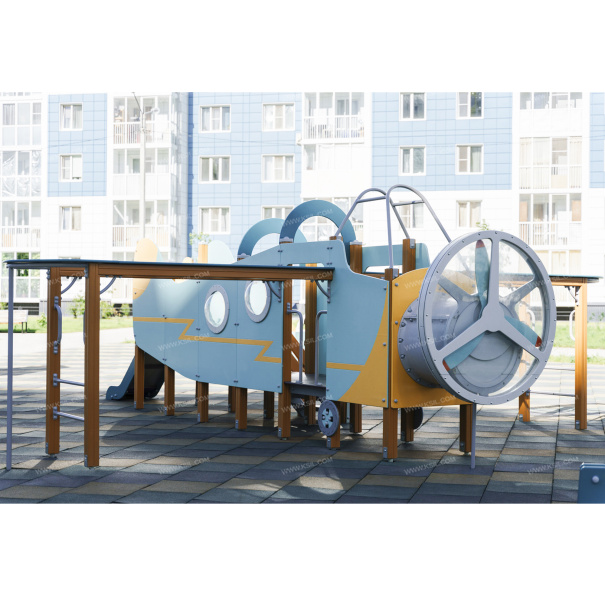 004435 - Детский игровой комплекс «Самолёт» - фото пример 10