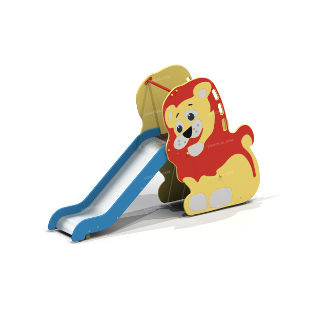 004216 - Горка «Львенок» Н пл.=0,9 м - детальное фото