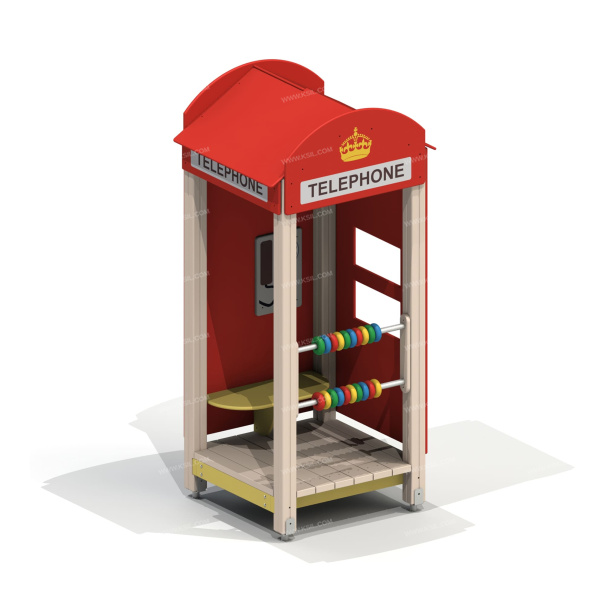 004333 - Домик «Телефонная будка» - детальное фото