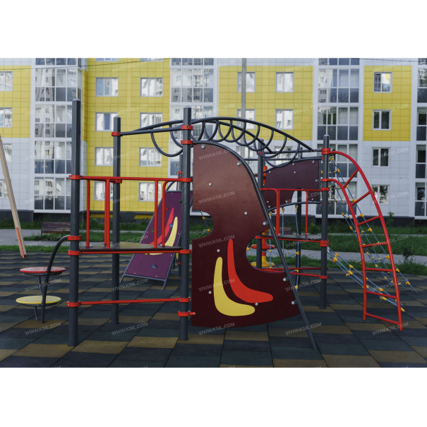 006405 - Детский спортивный комплекс «Каскад» - фото пример 1