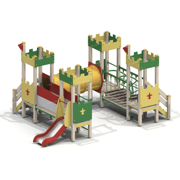 005279 - Детский игровой комплекс «Мини-крепость» - детальное фото